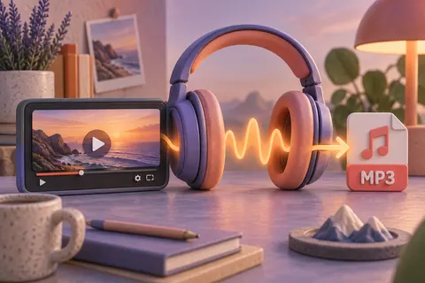 Иллюстрация к статье «Как сохранить звук из YouTube в MP3 и выбрать исходную дорожку»: что проверить до преобразования.
