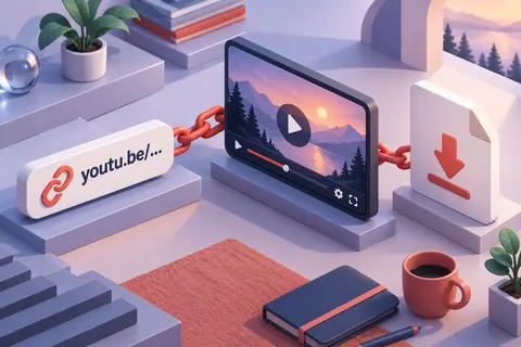 Иллюстрация к статье «Короткая ссылка youtu.be: как использовать её для скачивания»: что должно находиться в буфере обмена.