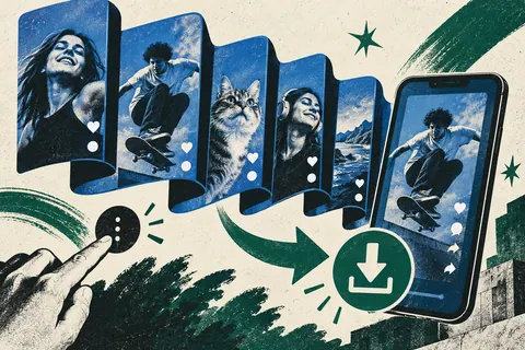 Иллюстрация к статье «Как скачать клипы VK: прямая ссылка на отдельный клип»: остановиться на нужном клипе.