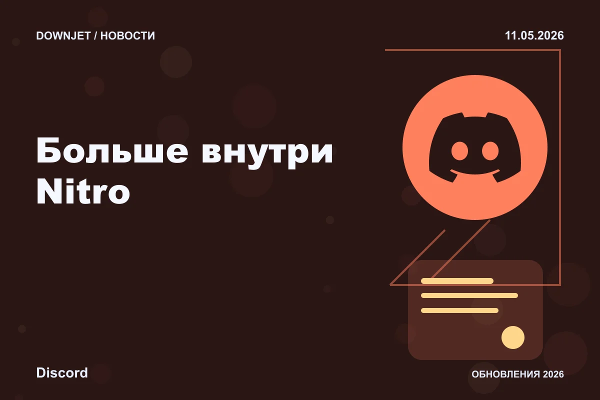 Постер Discord: Больше внутри Nitro.