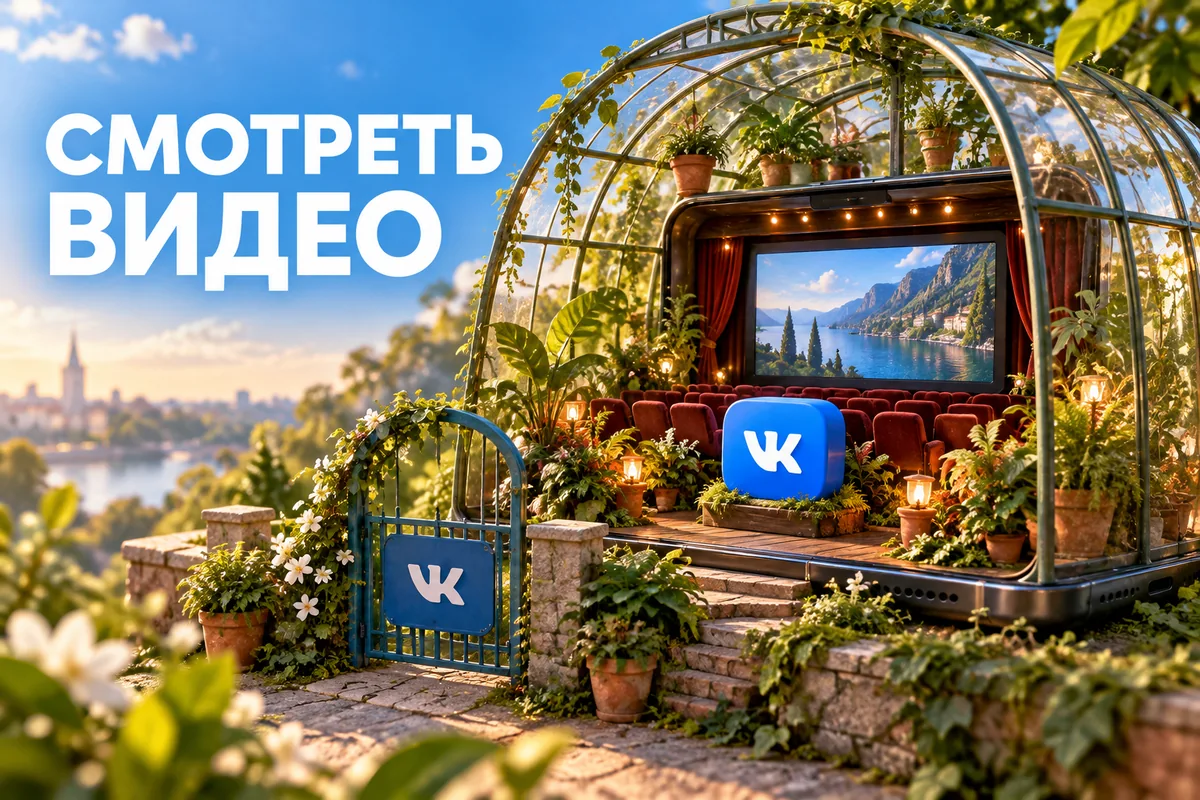 СМОТРЕТЬ ВИДЕО: авторская иллюстрация с логотипом VK для инструкции DownJet